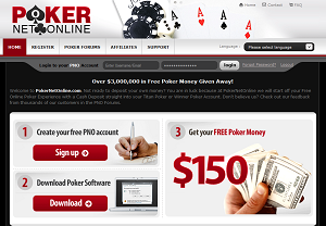 PokerNetOnline provides the free bonus at Titan Poker