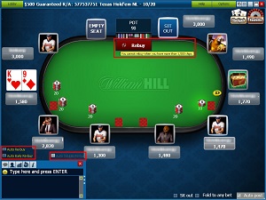 Will Hill Poker Table